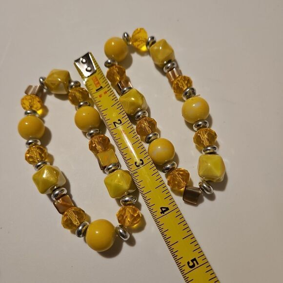 Two Vibrant Yellow Bracelets - Picture 3 of 4